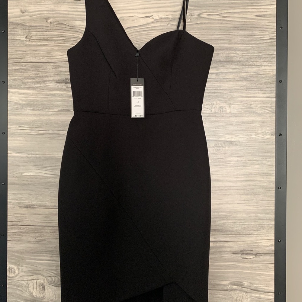 BCBG Off the shoulder Little Black Dress